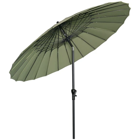 Garden Impressions Manilla Parasol Olive Green Ø250cm - afbeelding 1