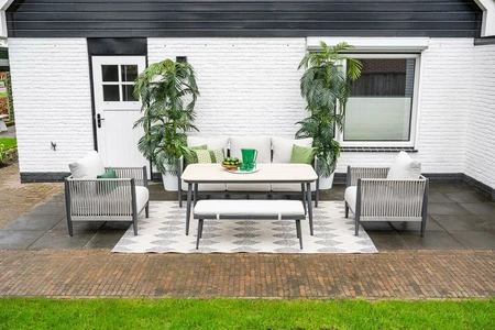 Garden Impressions Margriet Lounge-Dining Tafel 160x90cm - afbeelding 6