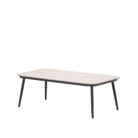 Garden Impressions Margriet Lounge Tafel Carbon Black 130x70cm