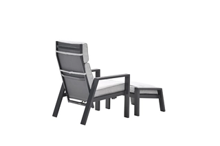 Garden Impressions Max verstelbare fauteuil + voetenbank - afbeelding 3