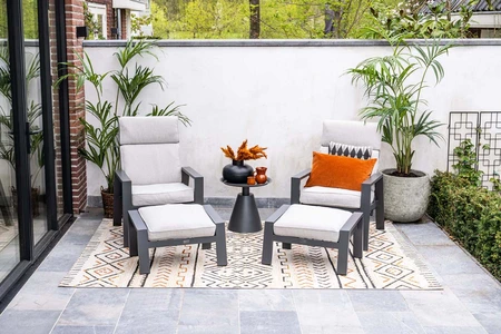 Garden Impressions Max verstelbare fauteuil + voetenbank - afbeelding 4