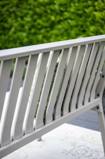 Garden Impressions Pisa Parkbank - Aluminium - Taupe - afbeelding 8