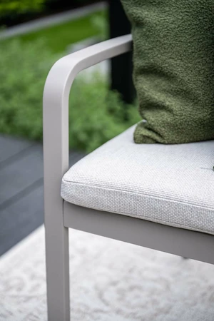 Garden Impressions Pisa Parkbank - Aluminium - Taupe - afbeelding 9