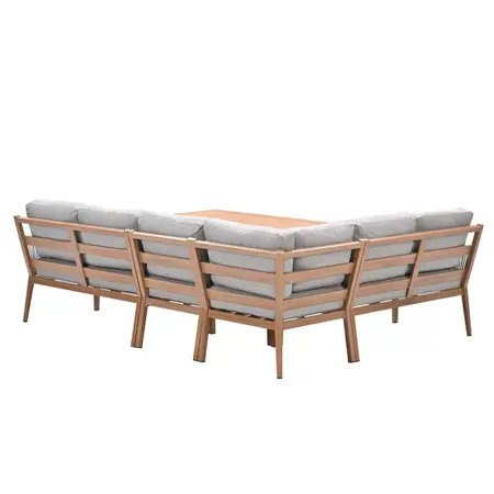 Garden Impressions Sardinia Lounge Dining Set - 5-delige Hoekset - afbeelding 4