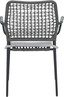 Garden Impressions Swifty Dining Stoel Carbon Black/Grijs - afbeelding 4