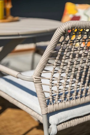 Garden Impressions Swifty Dining Stoel Taupe/Zand - afbeelding 7