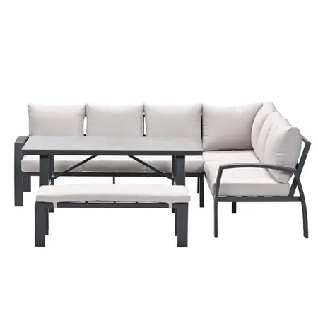 Garden Impressions Vasano Lounge Dining Set - 4-delige Hoekset Rechts