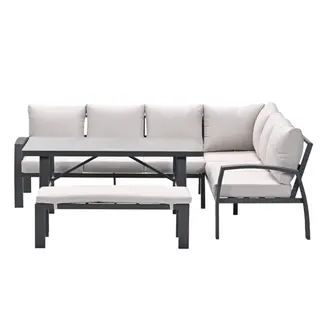 Garden Impressions Vasano Lounge Dining Set - 4-delige Hoekset Rechts