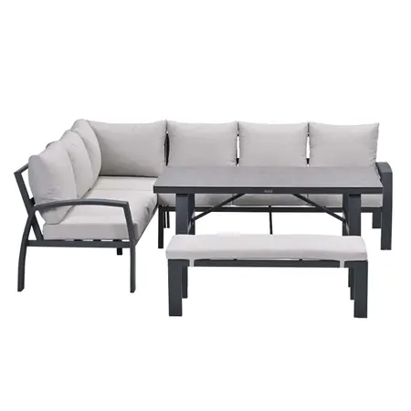 Garden Impressions Vasano Lounge Dining Set - 4-delige Hoekset Links - afbeelding 2