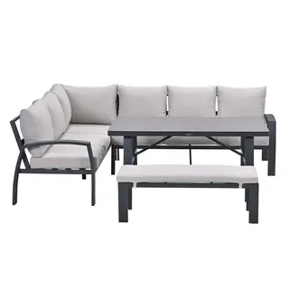 Garden Impressions Vasano Lounge Dining Set - 4-delige Hoekset Links - afbeelding 2