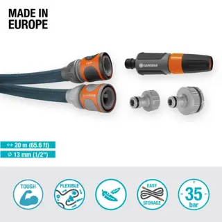 GARDENA Textielslang Liano Xtreme 20m Set - afbeelding 3