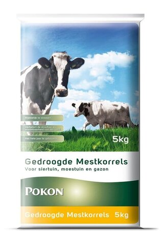 Gedroogde Mestkorrels 5kg