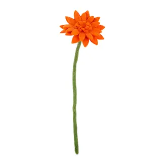 Gerbera Vilt Oranje - afbeelding 1