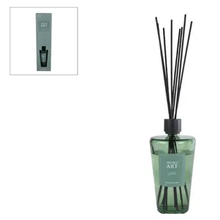 Geurstokjes Set XL Lotus - 800 ml | Groen Glas - afbeelding 2