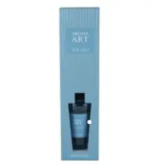 Geurstokjes Set XL Sea Salt – 800 ml | Blauw Glas - afbeelding 2