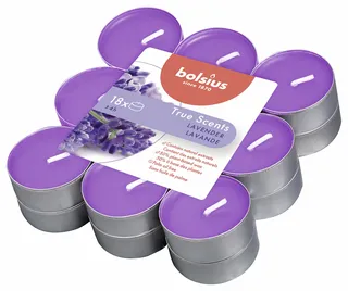 Geurtheelicht 4u 18st True Scents - Lavender