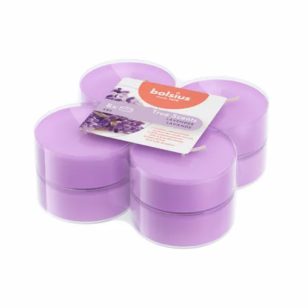 Geurtheelicht Maxi 8u 8st True Scents - Lavender