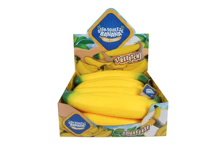 Giant Banaan Squeeze Anti-stress 37cm - afbeelding 2
