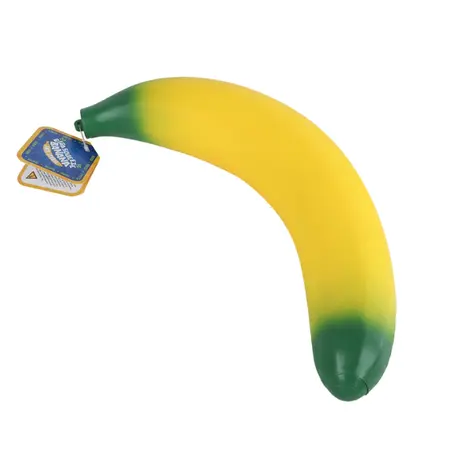 Giant Banaan Squeeze Anti-stress 37cm - afbeelding 1