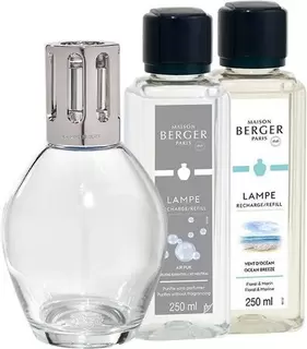 Giftset Lampe Berger Essentielle Ovale + 2x250ml navulling - afbeelding 2