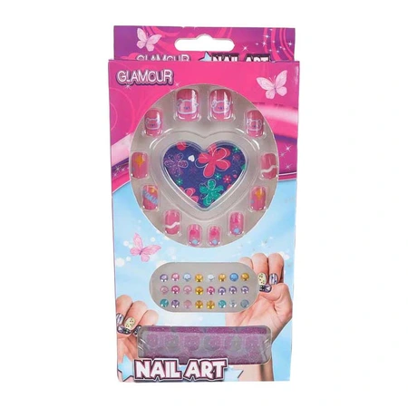 Glamour Kunstnageltjes Diamanten - afbeelding 4