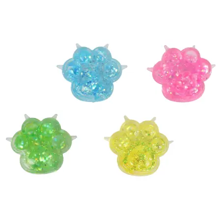 Glamour Squishy Sugar Mini Kattenpootjes - 4st - afbeelding 2