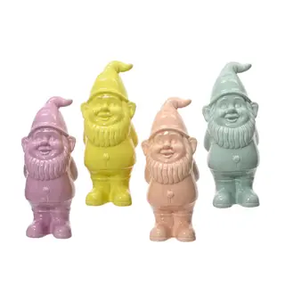 Gnoom Keramiek H34.5cm (4 kleuren) - afbeelding 1
