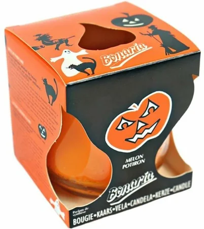 Halloween Geurkaars Pompoen/meloen geur - afbeelding 1