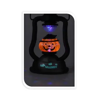 Halloween Lantaarn 20cm Met Licht (3 varianten) - afbeelding 3