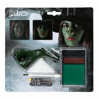 Halloween Set schmink Heks Make-up Kit Witch - afbeelding 1