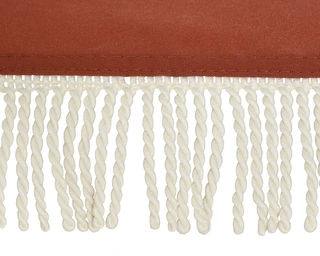 Halve Parasol Rood (270x135x235) - afbeelding 3