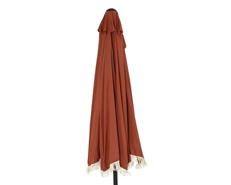 Halve Parasol Rood (270x135x235) - afbeelding 5