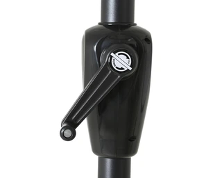 Halve Parasol Rood (270x135x235) - afbeelding 6