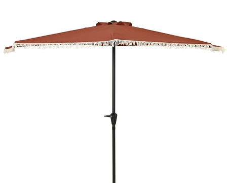 Halve Parasol Rood (270x135x235) - afbeelding 4