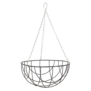 Zwart Metalen Hanging Basket Ø 30 cm – Esschert Design