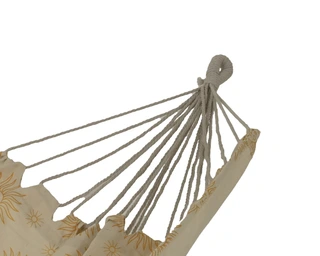 Hangmat polyester katoen outdoor Beige - afbeelding 3