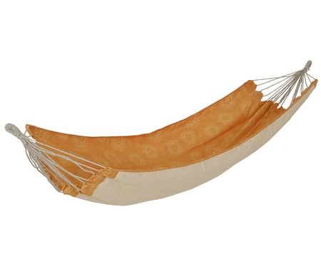 DECORIS OUTDOOR LIVING Hangmat Pes Ktn L100b200h3cm Oranje