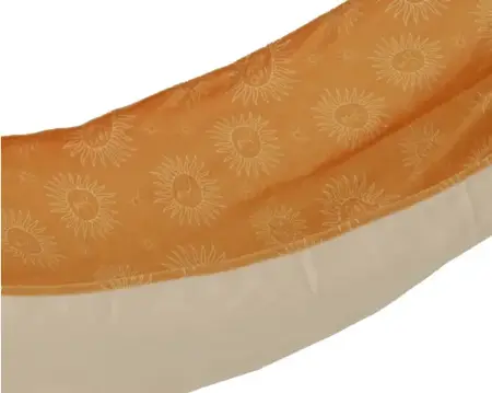 Hangmat polyester katoen outdoor Oranje - afbeelding 2