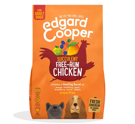 Edgard & Cooper - Hond Brok Scharrel Kip 700g - afbeelding 1