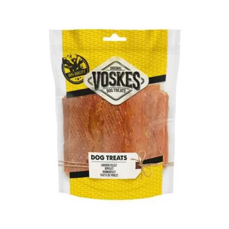 Hond Kipfilet Strips 400g - Voskes