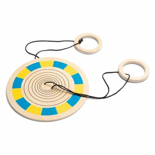 BS Toys Kleurenspinner Hout Trekspel – Educatief kleurenspel voor kinderen