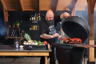 Houtskoolbarbecues