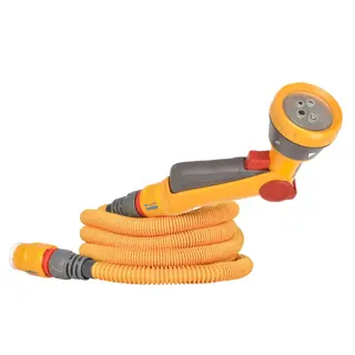 Hozelock Wonderhoze 15 m – Uitrekbare slang & MultiSpray‑broes