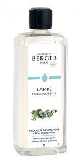 Huisparfum 1L Fraîcheur d'Eucalyptus / Fresh Eucalyptus - Lampe Berger navulling
