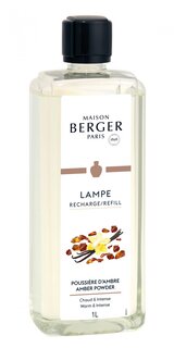 Huisparfum 1L Poussière d'Ambre / Amber Powder - Lampe Berger navulling