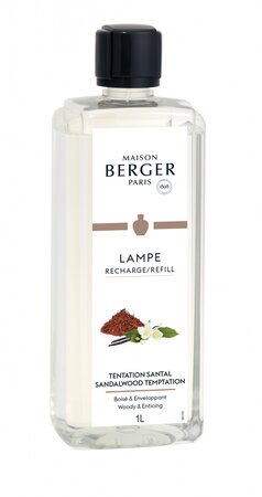 Huisparfum 1L Tentation Santal / Sandalwood Temptation - Lampe Berger navulling