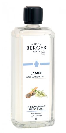 Huisparfum 1L Thé Blanc Pureté / Pure White Tea - Lampe Berger navulling