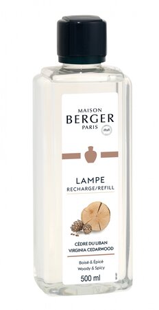 Huisparfum 500ml Cèdre du Liban / Virginia Cedarwood - Lampe Berger navulling