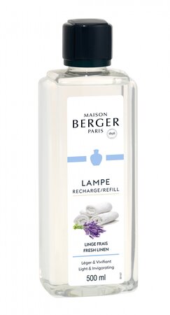 Huisparfum 500ml Linge Frais / Fresh Linen - Lampe Berger navulling