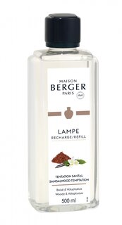 Huisparfum 500ml Tentation Santal / Sandalwood Temptation - Lampe Berger navulling